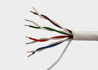 Lan Ethernet Ağ Kabloları Cca Pvc Pe Cat 5 Cat6 Kablo Beyaz Siyah